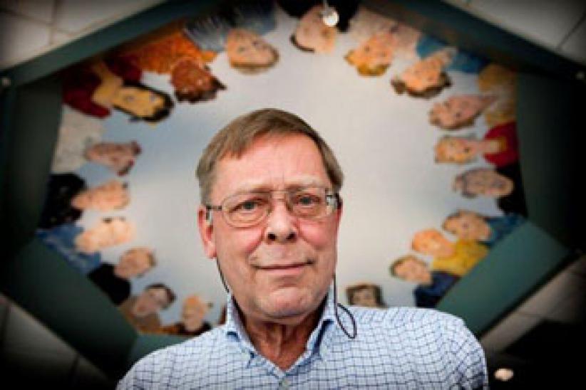 Gerard: “Het moeilijkst is de eerste dag: dan moeten we de cursisten indelen in twaalf niveaus.”